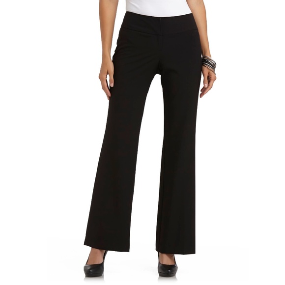 Metaphor Pants - Metaphor Courtney Career Pants Dark Grey Wide Leg
